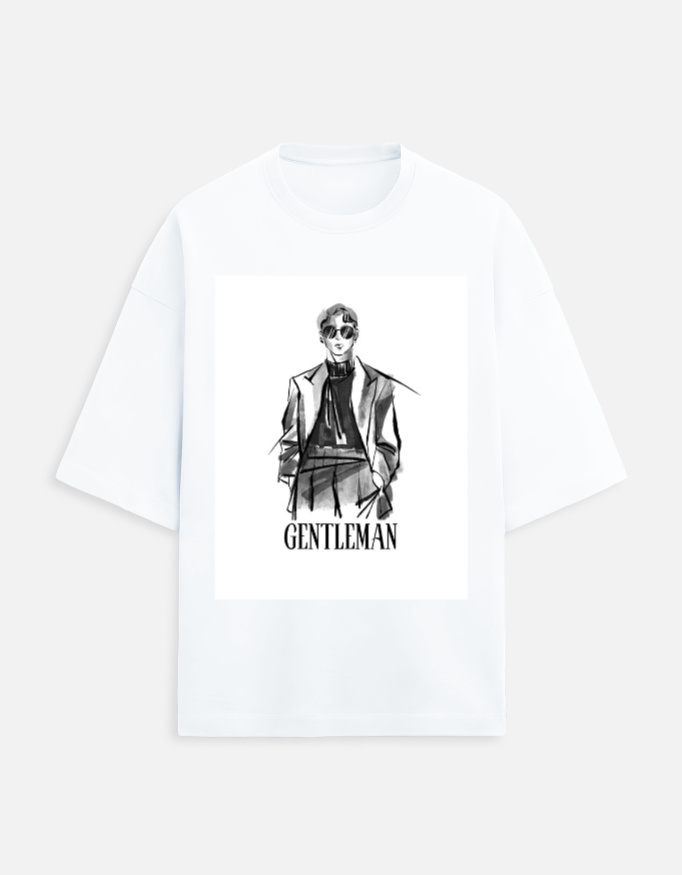 Unisex Terry Oversized Tee - Image 2